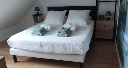 Chambre avec spa extérieur accÚs illimité