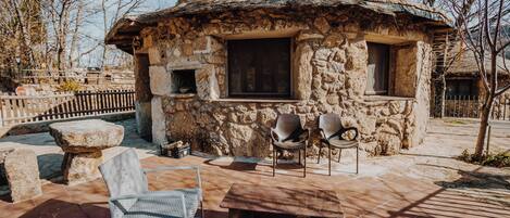 Superior-Villa, Bergblick | Terrasse/Patio