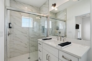 Hair dryer, towels - 2 New Luxury Beach Homes • Sleep 20+ • Dual Pools & Spas • Prime Location Steps to Times Square & Sand (Fort Myers Beach)