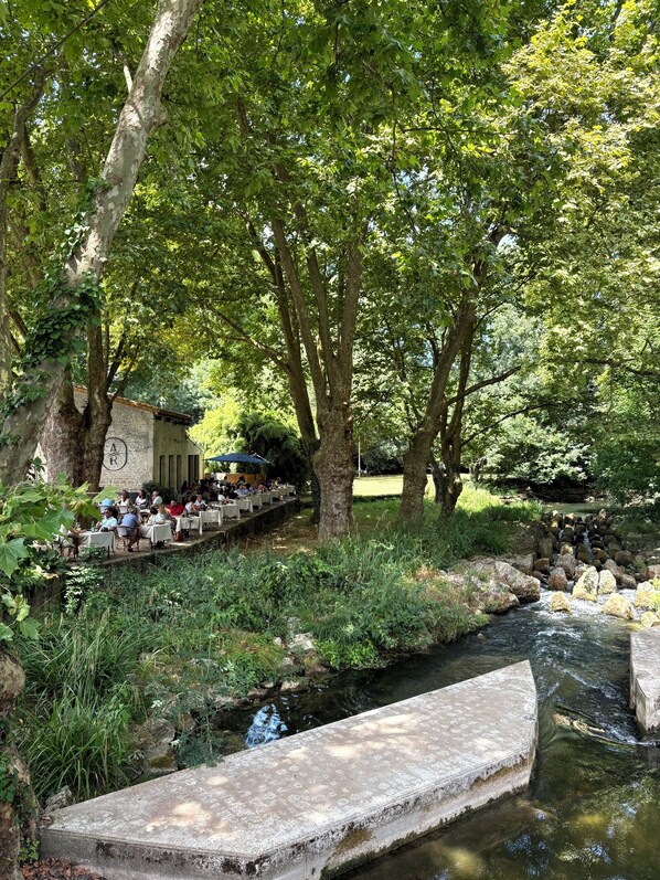 Restaurante al aire libre