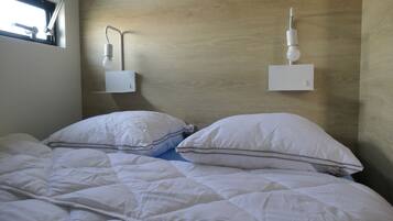 2 chambres, draps fournis