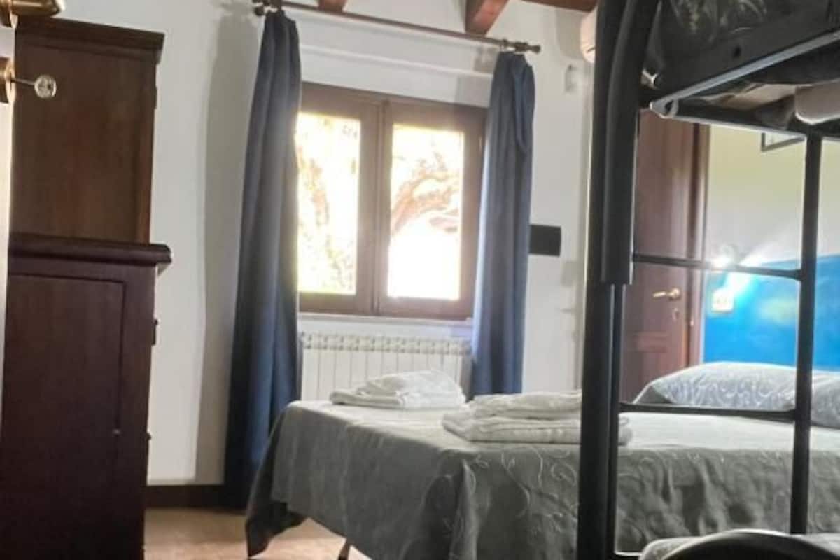 Basic Quadruple Room, Garden View | Free WiFi, wheelchair access