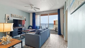 Smart TV - Shores of Panama #2228, 3BR+Bunk, Beachfront (Panama City Beach)