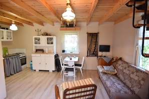 House | Living room - Comfortable Holiday Homes With a Beautiful Garden (Parchowo)