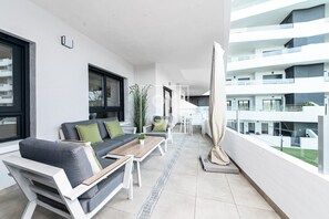 Property grounds - Gia Serena, first-floor apt, terrace, pool, playground - by Oyoostays (San Miguel de Salinas)