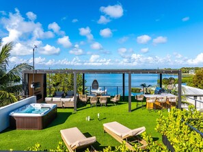 Terrace/patio - Beautiful Key Largo Home sleeps 10 (Key Largo)