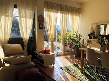 Living area. Adorable & quiet bed & breakfast in the famous Franciacorta zone near lake Iseo