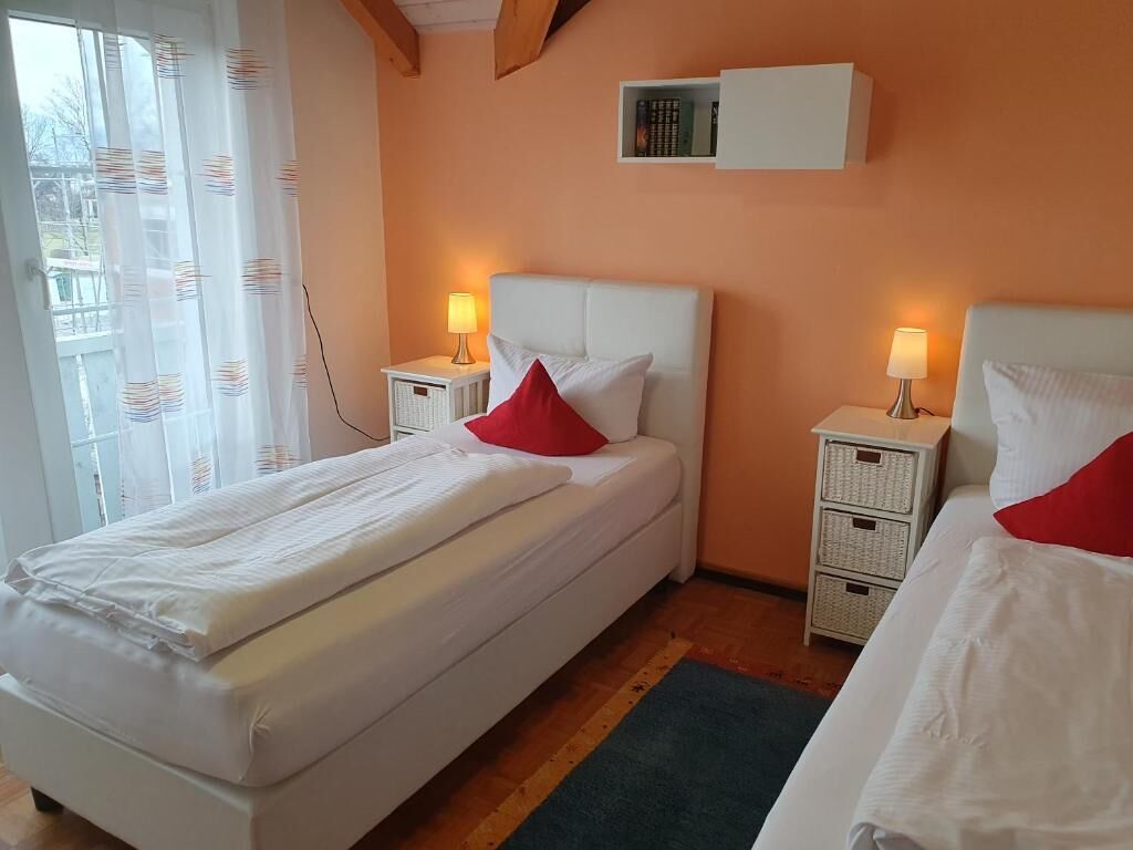 舒适公寓, 2 间卧室, 阳台, 山景 | 隔音、熨斗/熨板、免费 WiFi