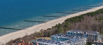 Komfortabel leilighet, rett på stranden