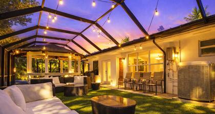 Private Lakefront Estate with Pool | Ocean-Access Waterway | Prime Miami Location