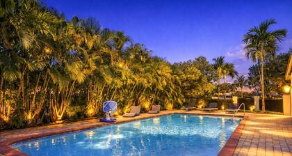 Private Lakefront Estate with Pool | Ocean-Access Waterway | Prime Miami Location