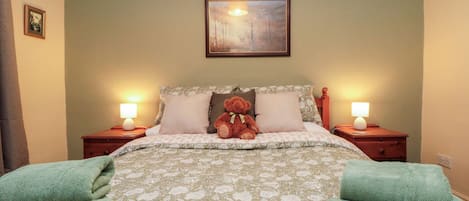 3 室のベッドルーム、客室ごとに異なる装飾、客室ごとに異なるインテリア、WiFi (無料)