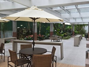 Opções para refeição ao ar livre