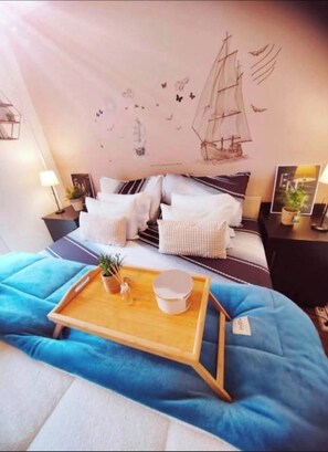 1 bedroom, iron/ironing board, free WiFi, bed sheets - Apartment Under the sky- perfect view of the Rijeka panorama (Rijeka)