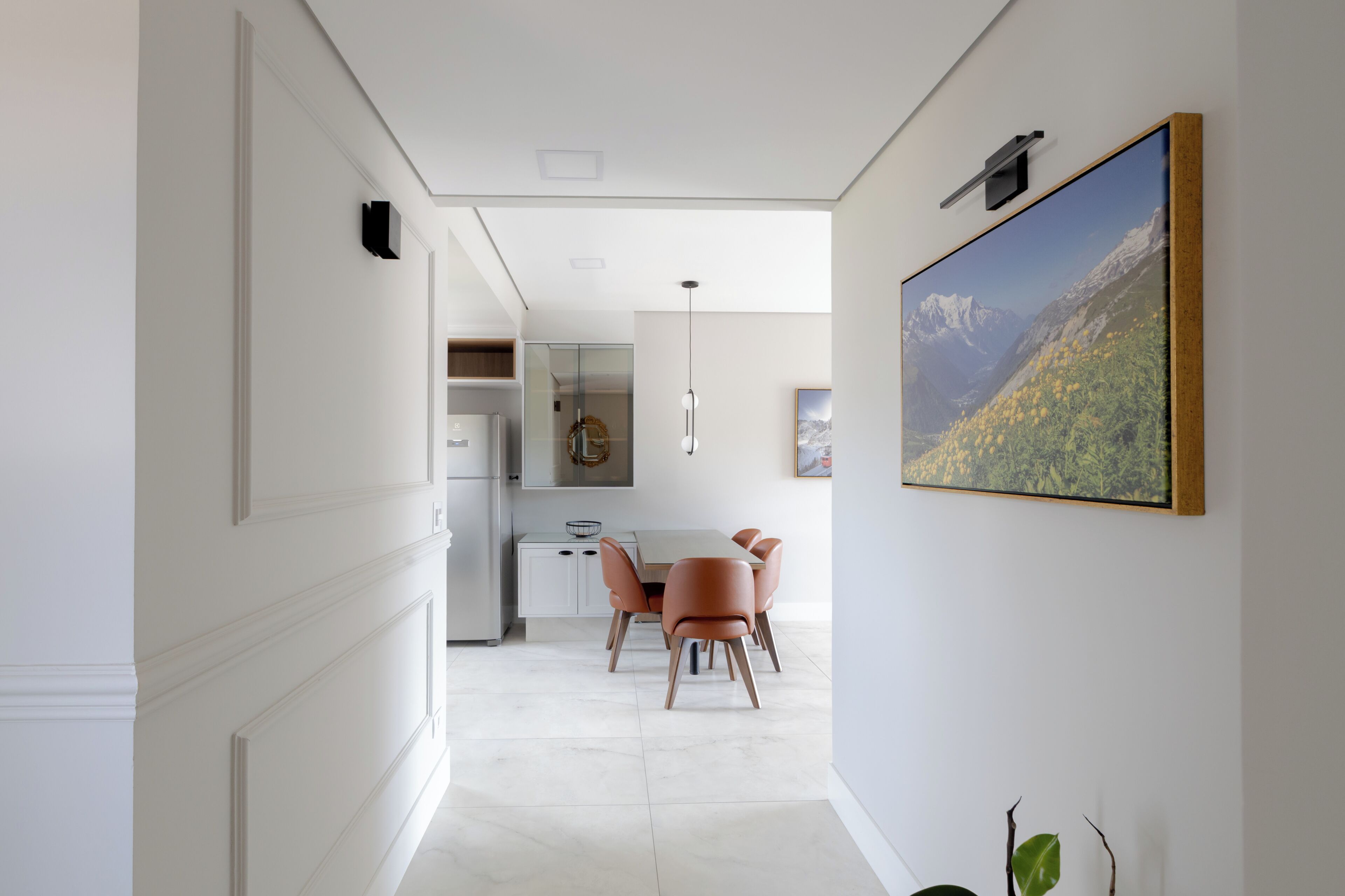 Luxury Apartment | Private kitchen | Fridge, microwave, stovetop, espresso maker