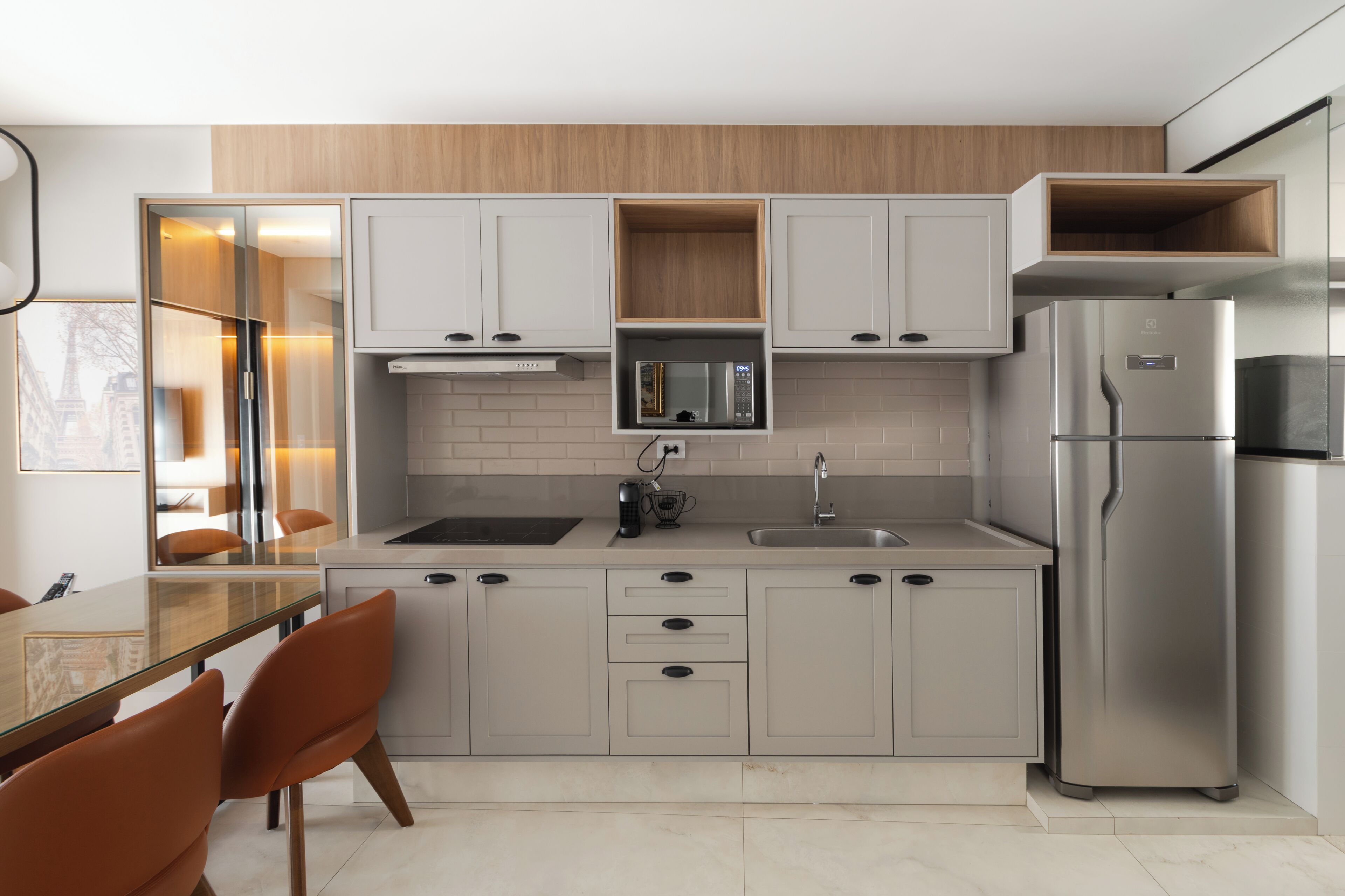 Superior Apartment, City View | Private kitchen