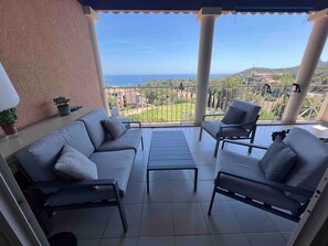 Property grounds - T3 Apartment for 6 – Cap Esterel, Sea View, 5 Stars, Terrace, Wi-Fi, AC, Parking, Linens (Saint-Raphaël)