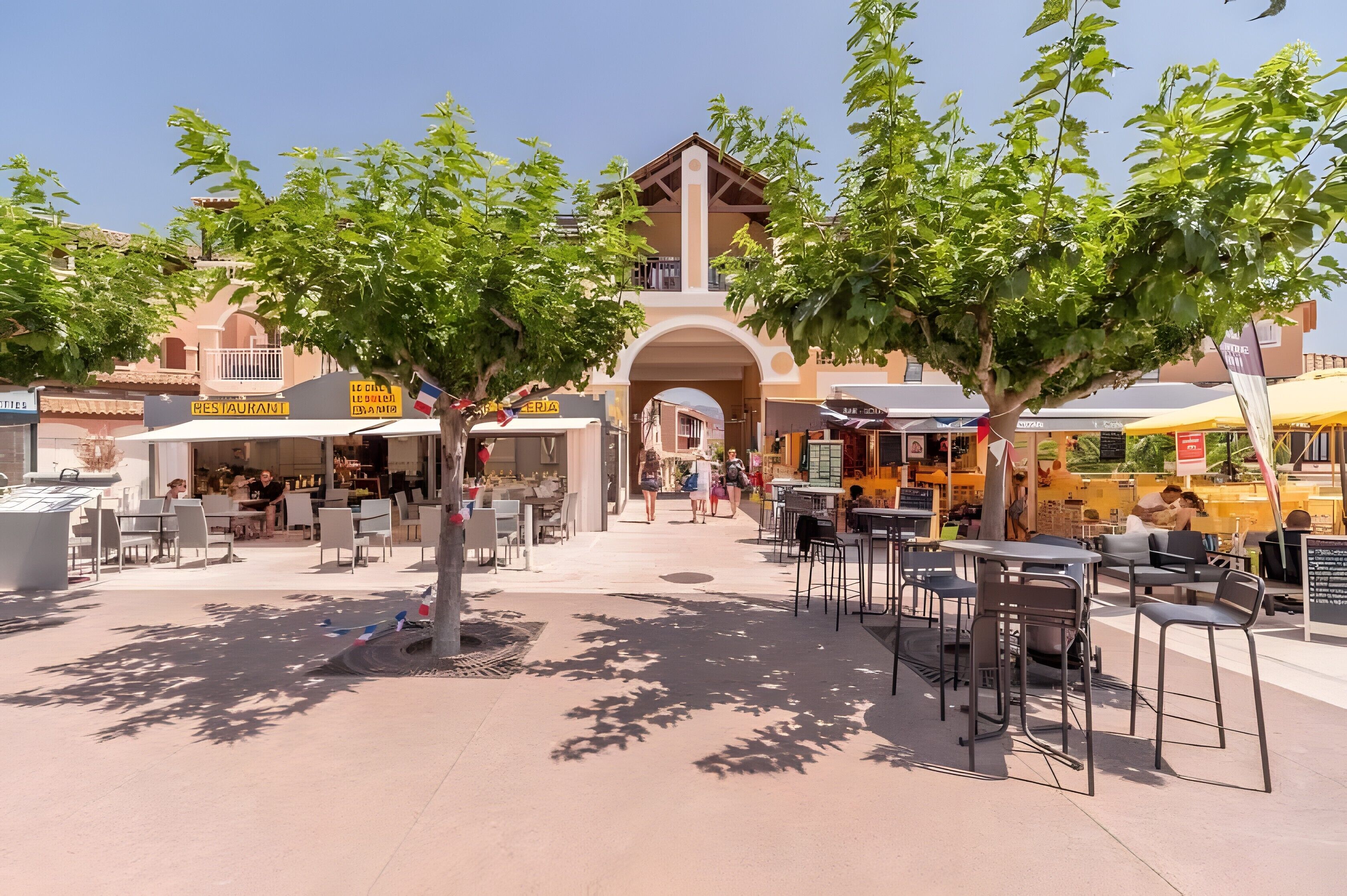 Restauration en plein air