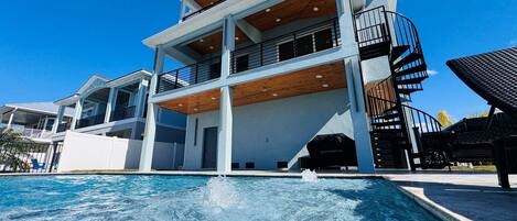 Una piscina climatizada