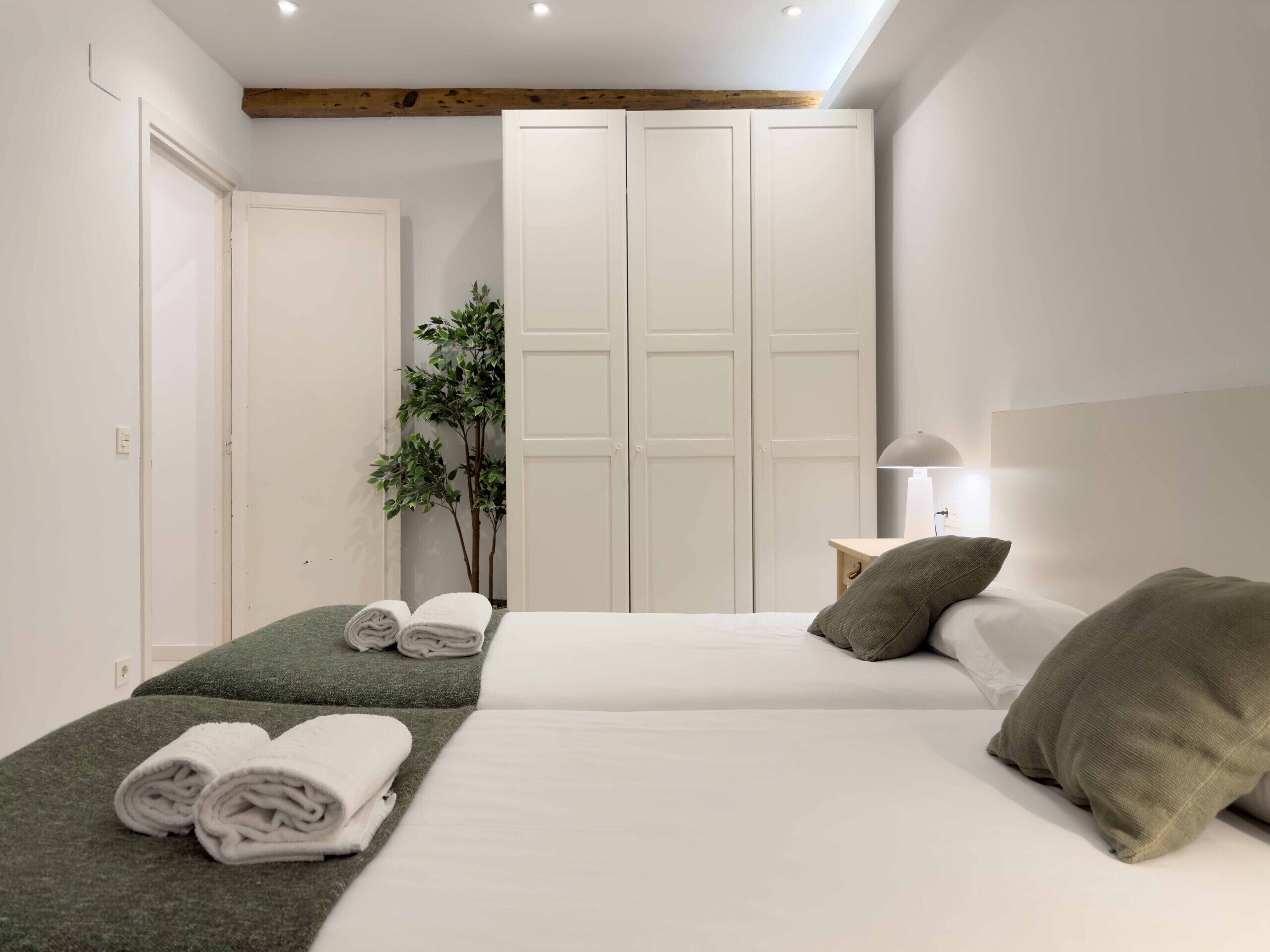 2 bedrooms, iron/ironing board, free WiFi, bed sheets