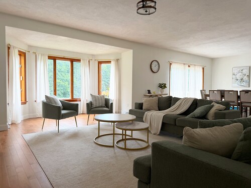 Amazing 6 bedroom home featuring a wraparound deck & private pool