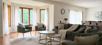 Amazing 6 bedroom home featuring a wraparound deck & private pool