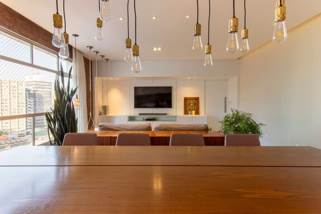 Apartamento luxo, vista para a cidade | Parte interna