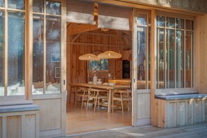 Outdoor dining - Villa Luccia - Cap Ferret (Lège-Cap-Ferret)
