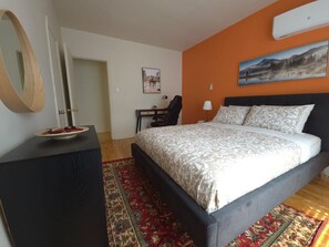 1 chambre, fer et planche à repasser, Wi-Fi, draps fournis