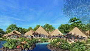 Alberca al aire libre 