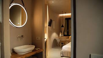 Deluxe-Doppelzimmer, eigenes Bad, Stadtblick