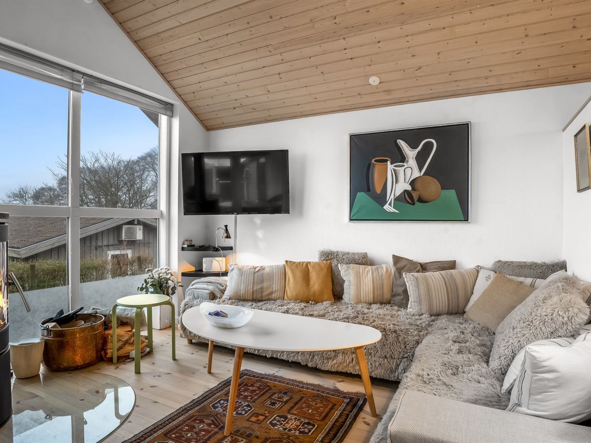 Televisor i llar de foc 