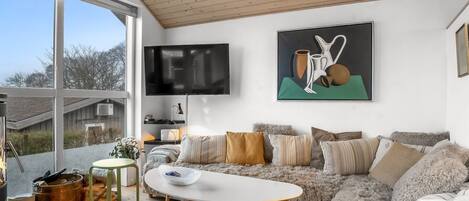 Televisor i llar de foc