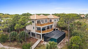 Exterior - Canary On The Bay: Bayfront, Pool, Pet-friendly, Shared Dock, Sleeps 14 (St. George Island)