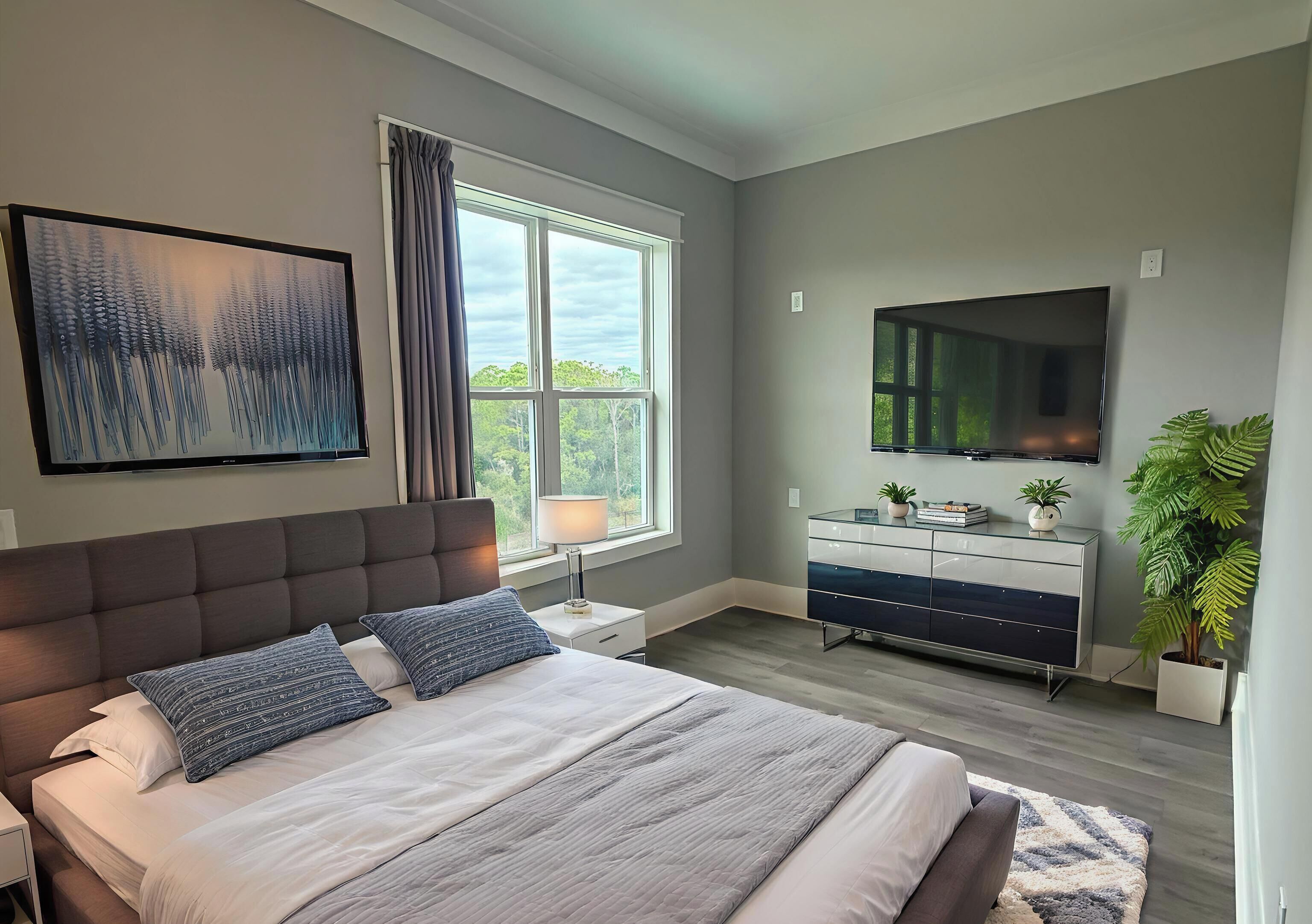 4 多间卧室、熨斗/熨衣板、免费 WiFi、床单