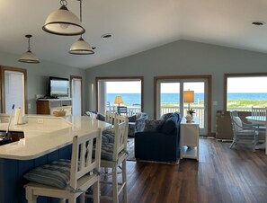 Smart TV - Oceanfront home in South Nags Head with breathtaking views! (South Nags Head)