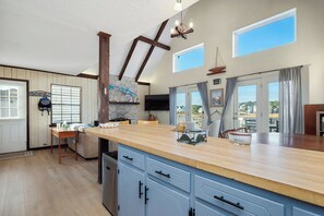 Interior - Intracoastal Escape: Coastal Cottage with Private Dock (Oak Island)