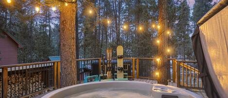 Bain à remous extérieur