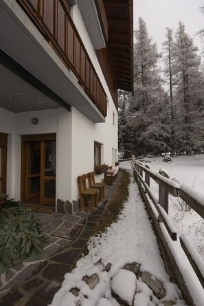 Terrace/patio - Casa Merisanda, comfortable and surrounded by Natur (Cortina d´Ampezzo)