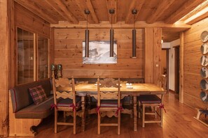 Dining - Casa Merisanda, comfortable and surrounded by Natur (Cortina d´Ampezzo)