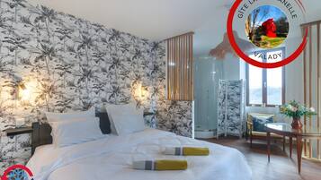 Strykjärn/strykbräda, wi-fi och sängkläder