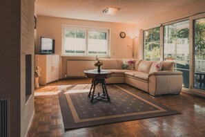 豪華公寓, 山景 | 客廳