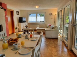 豪華公寓, 山景 | 用餐區