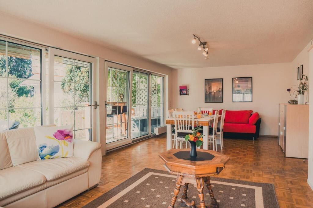 Appartement Deluxe, vue montagne | Coin séjour