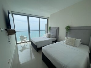 Apartment | In-room safe, blackout drapes, iron/ironing board, free WiFi - Edificio Morros City - Bocagrande (Cartagena)
