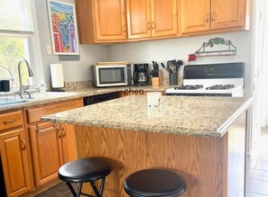 Private kitchen - 3 BEDROOMS 2 BATH 1ST FLOOR UNIT
3 BEDROOMS, ONE FULL BATH 2ND FLOOR UNIT (Surf City)