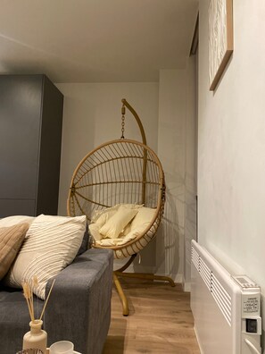 Apartment, 1 Bedroom, Patio, Garden View | Living room - The Stiles - Central Manchester Spacious Apartment - Local Attractions - Gym (Manchester)