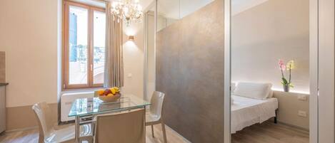 1 غرفة نوم ومكواة/لوح كي