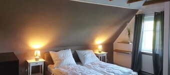 Idyllically situated apartment Logafeld in the Leeraner Meeden, pet friendly!