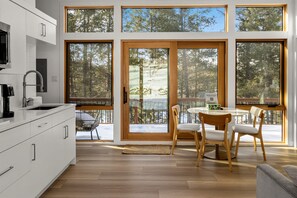 Fridge, microwave, oven, stovetop - North Star Ranch - Event Venue sleeps 46 multiple buildings (Whitefish)